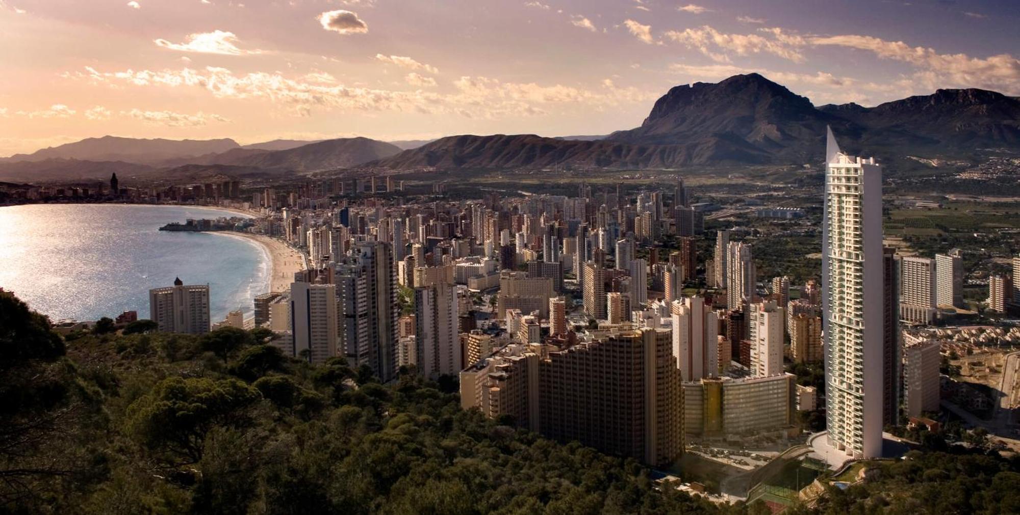 Skyscraper Apartment With Panoramic Views - Floor 38 Benidorm Exterior foto